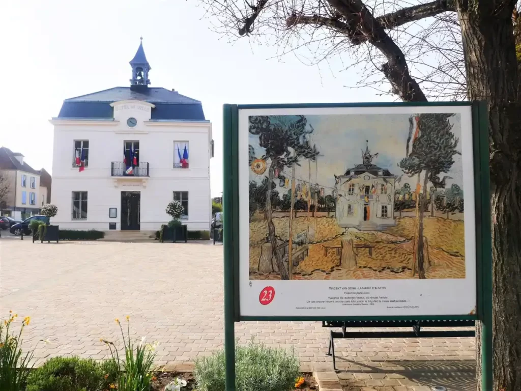 Van Gogh signs around Auvers sur Oise