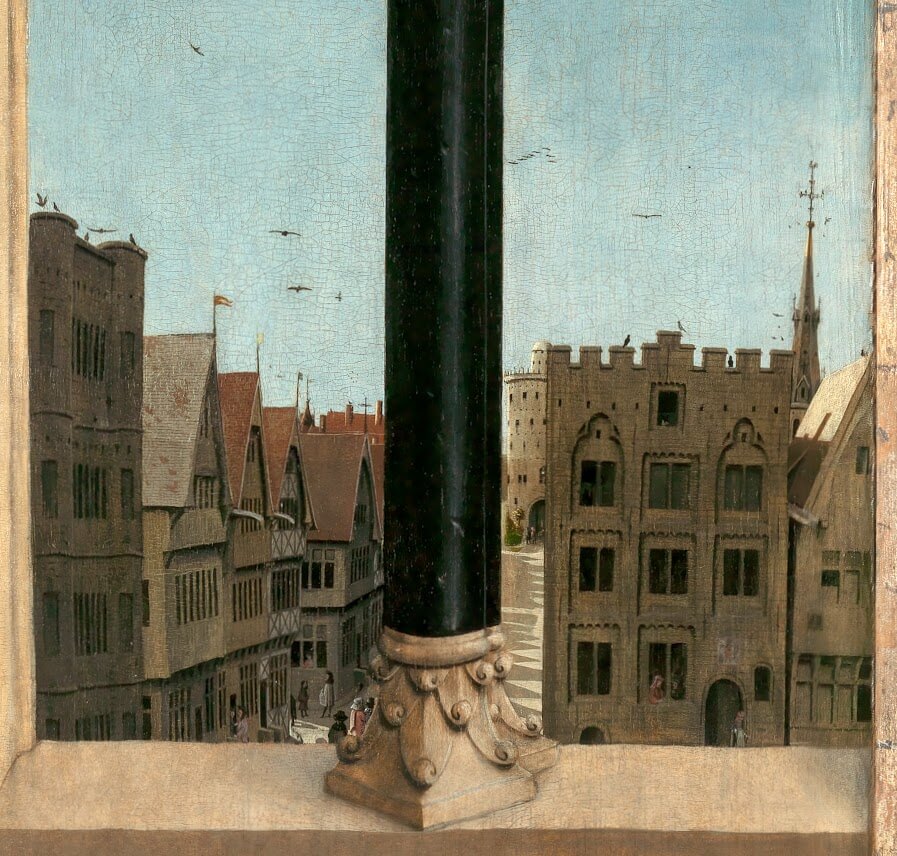 Image of Ghent on the Ghent altarpiece