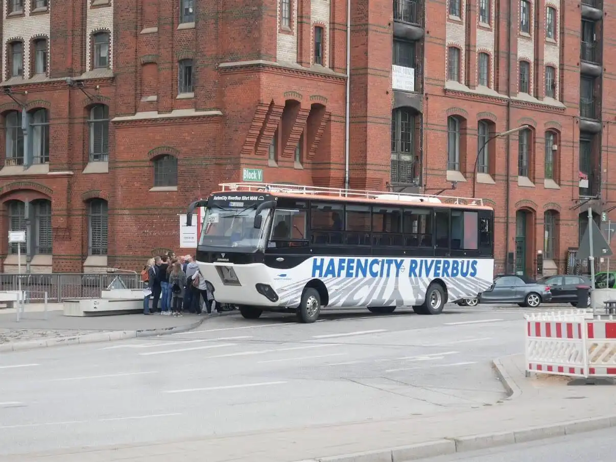 HafenCity Riverbus in Hamburg