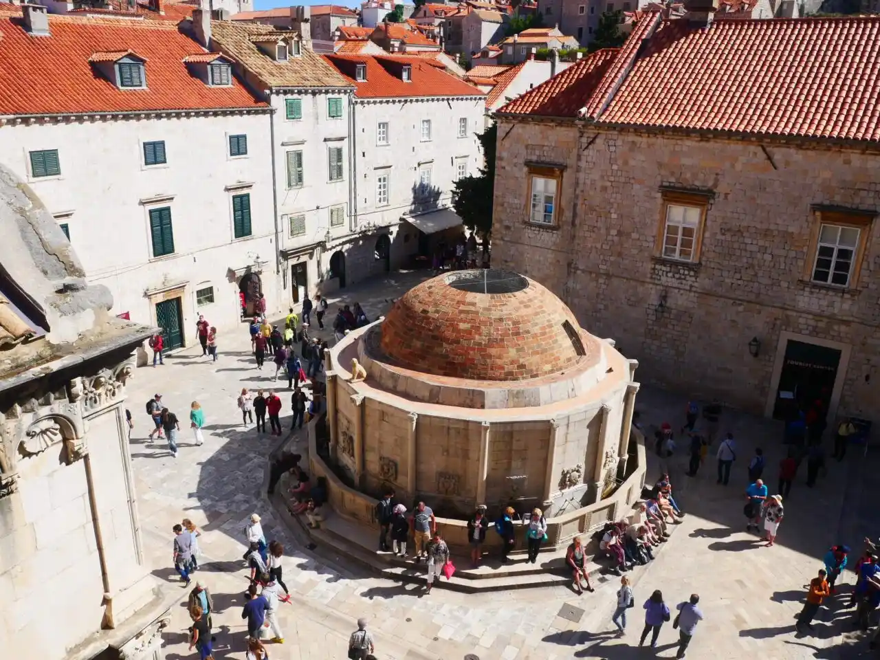 Onoffrio fountain in Dubrovnik