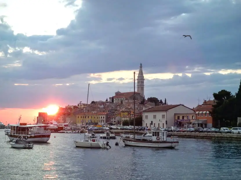 Sundown in Rovinj, Istria