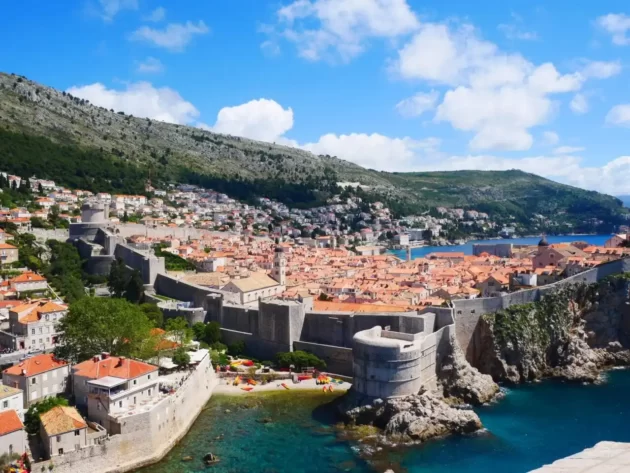 View on the old town Dubrovnik