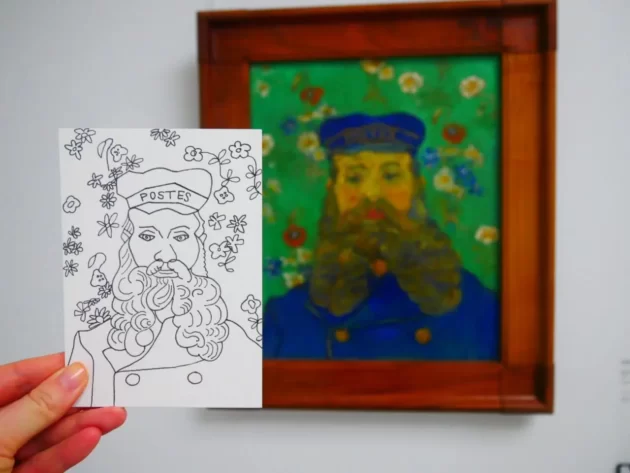 Van Gogh painting at Kröller-Müller Museum