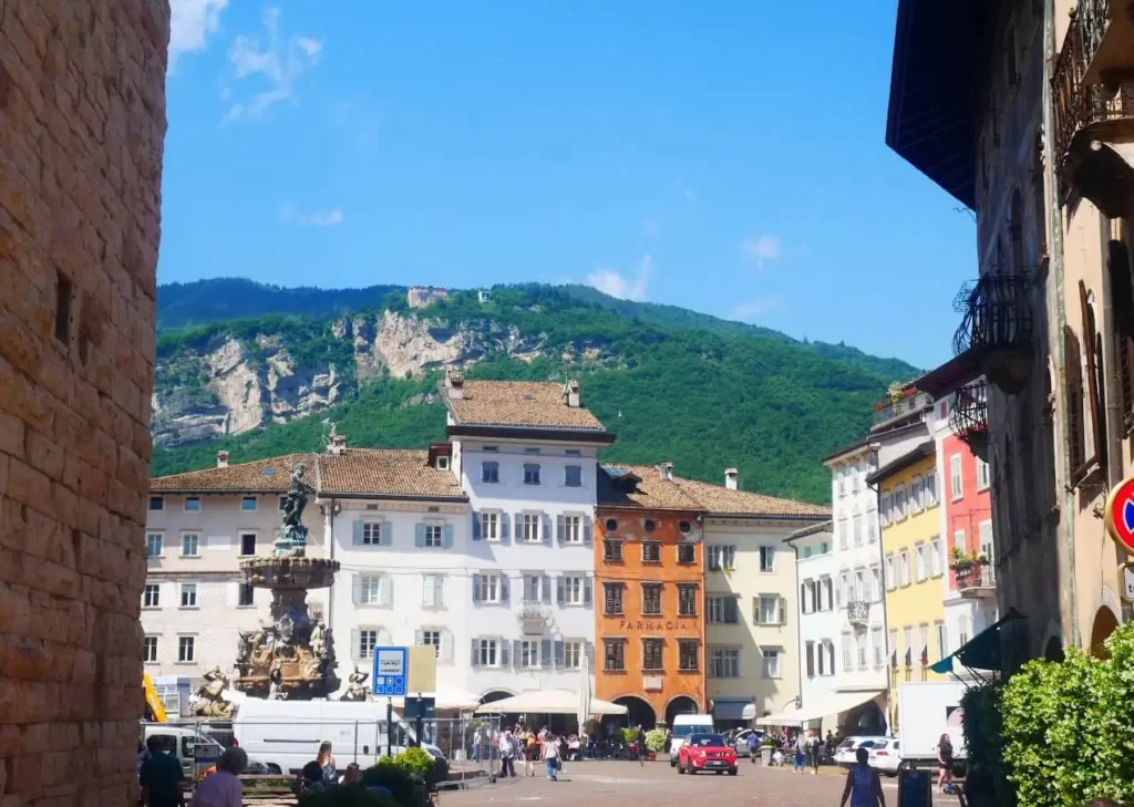 Main square at the Trento, Italy
