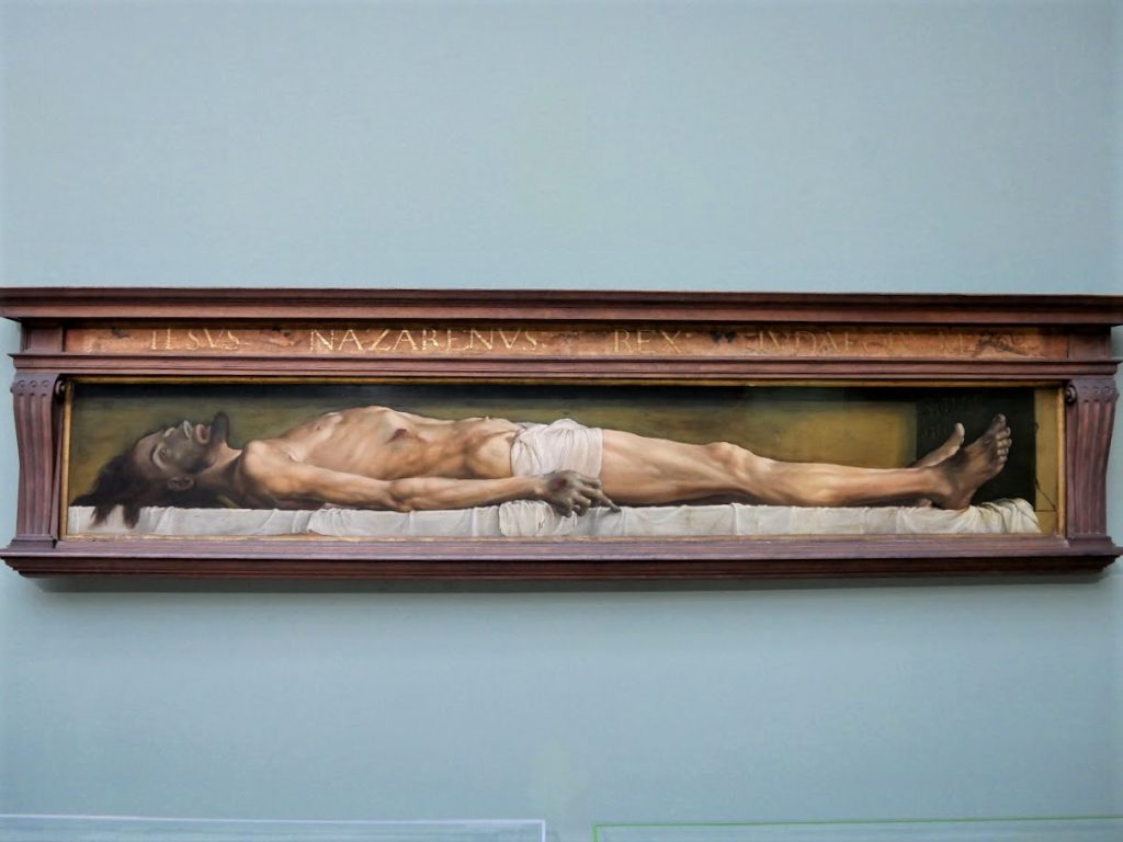 Kunstmuseum Basel Dead Christ painting