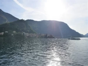 Sunrise in Varenna on Lake Como