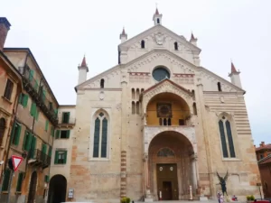 Verona Cathedral front facade