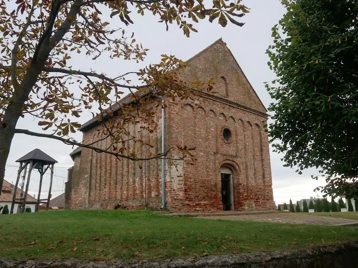 Medieval church at Cierny Brod in Slovakia