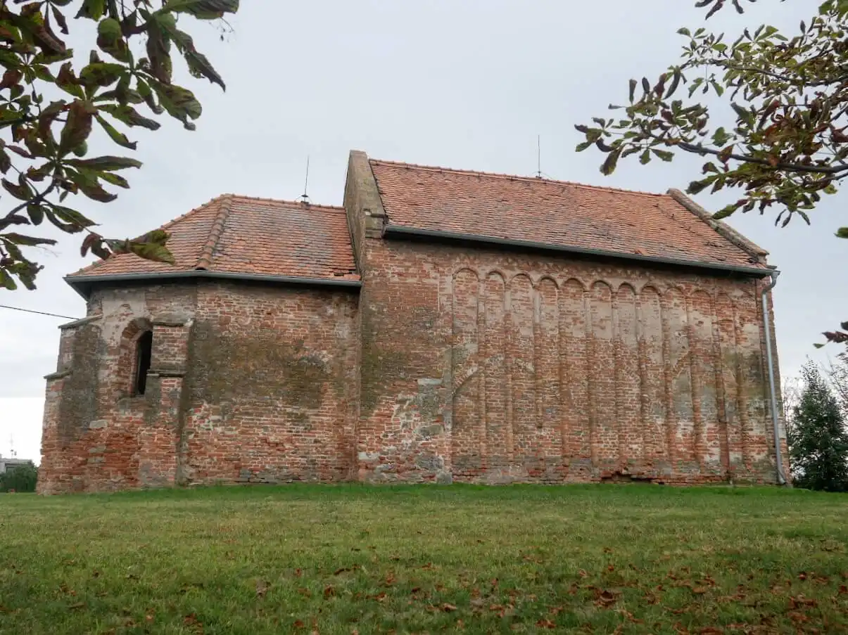 Romanesque Church at Cierny Brod in Slovakia