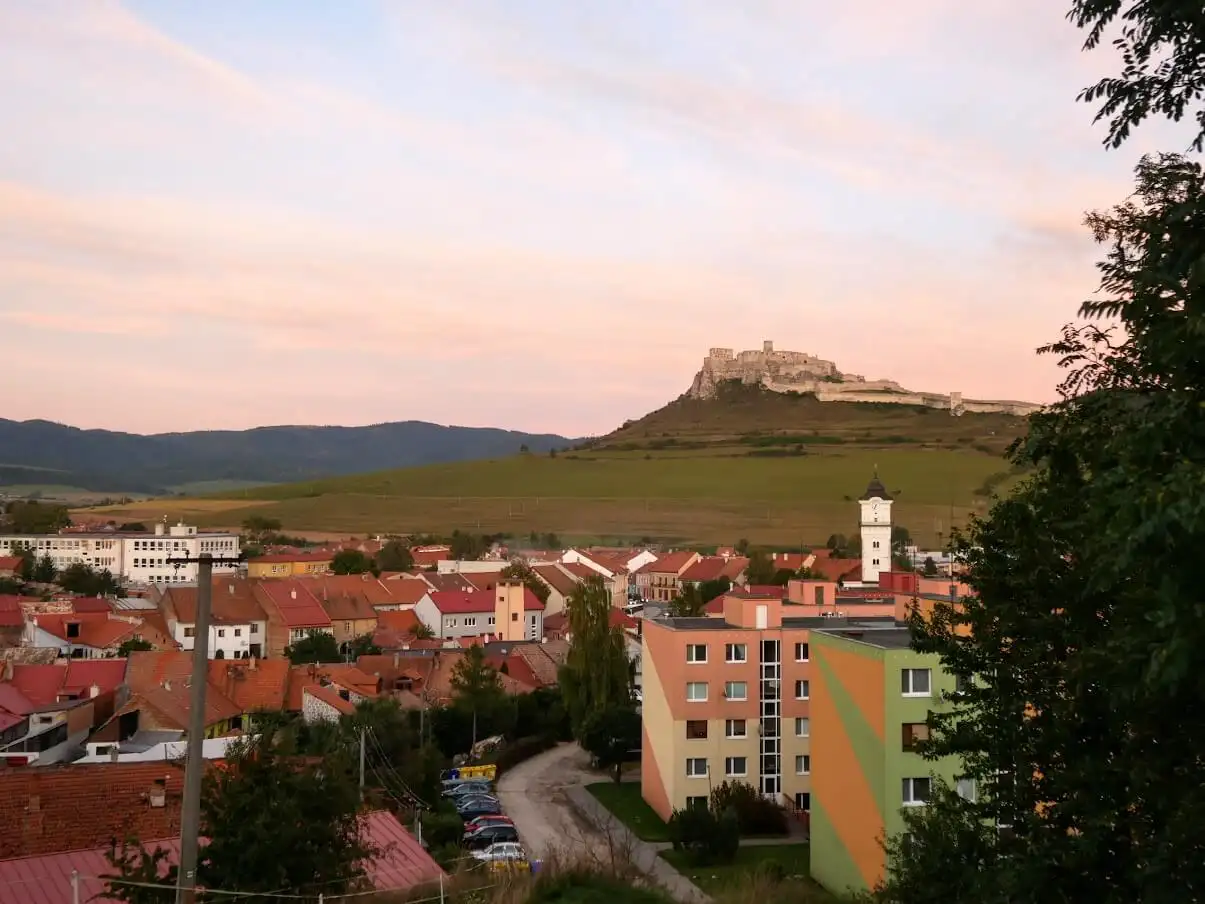 Spisske Podhradie and Spis Castle in Slovakia