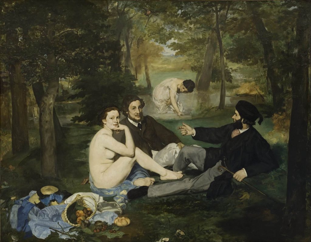 Edouard Manet Luncheon on the Grass Art Blogmas
