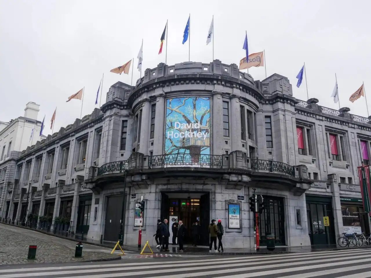 Hockney expo at Bozar museum in Brussels