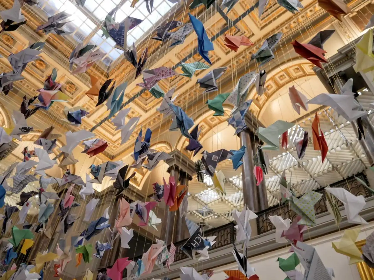 Royal Museum of Fine Arts of Belgium in Brussels art instalation