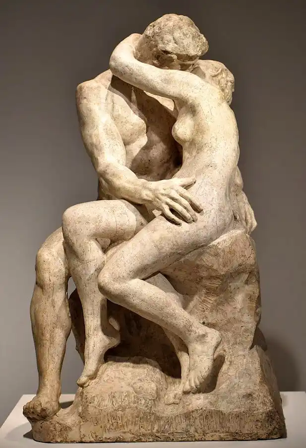 Rodin statue - The Kiss