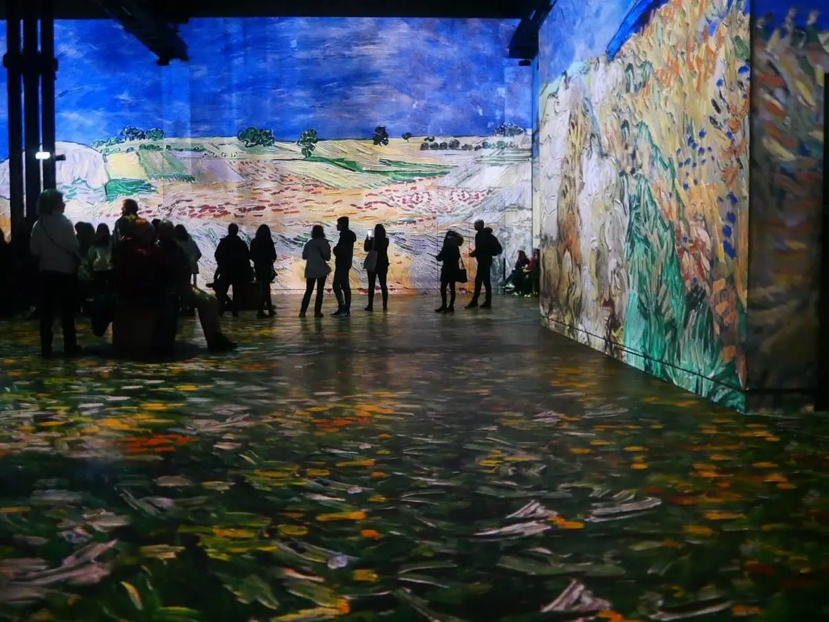 Digital exhibition about van Gogh in Paris