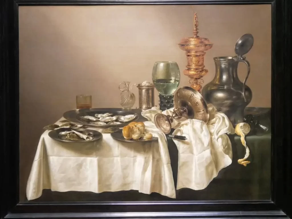 Still life painting from the Rijksmuseum
