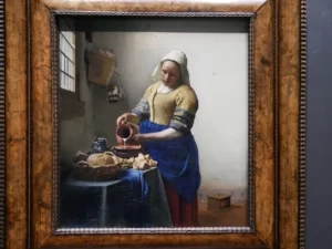 Vermeer The Milkmaid at the Rijksmuseum