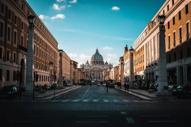 View on the Vatican City