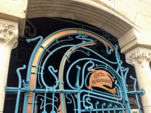 Art Nouveau doors in Paris