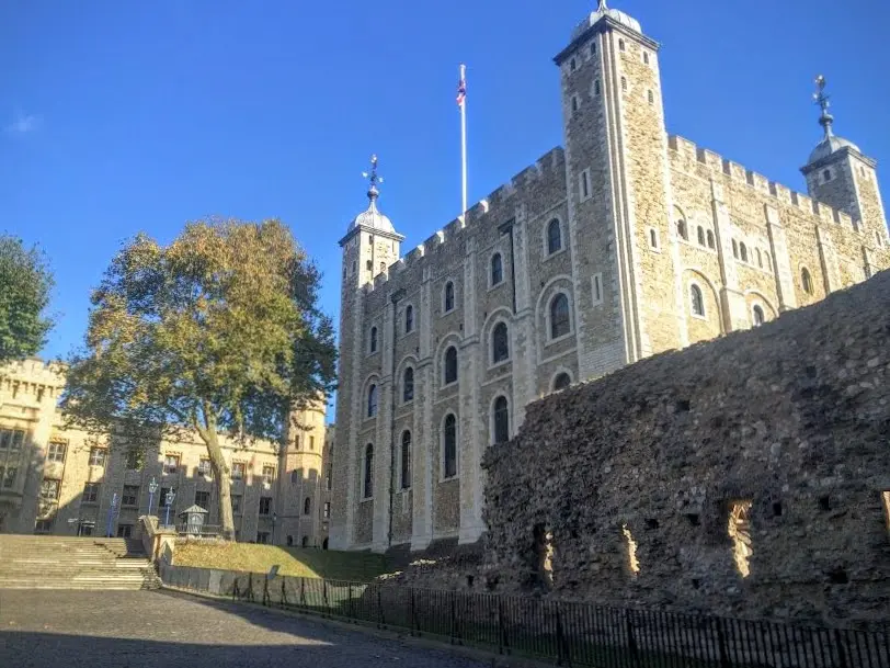 The White Tower within Tower of London