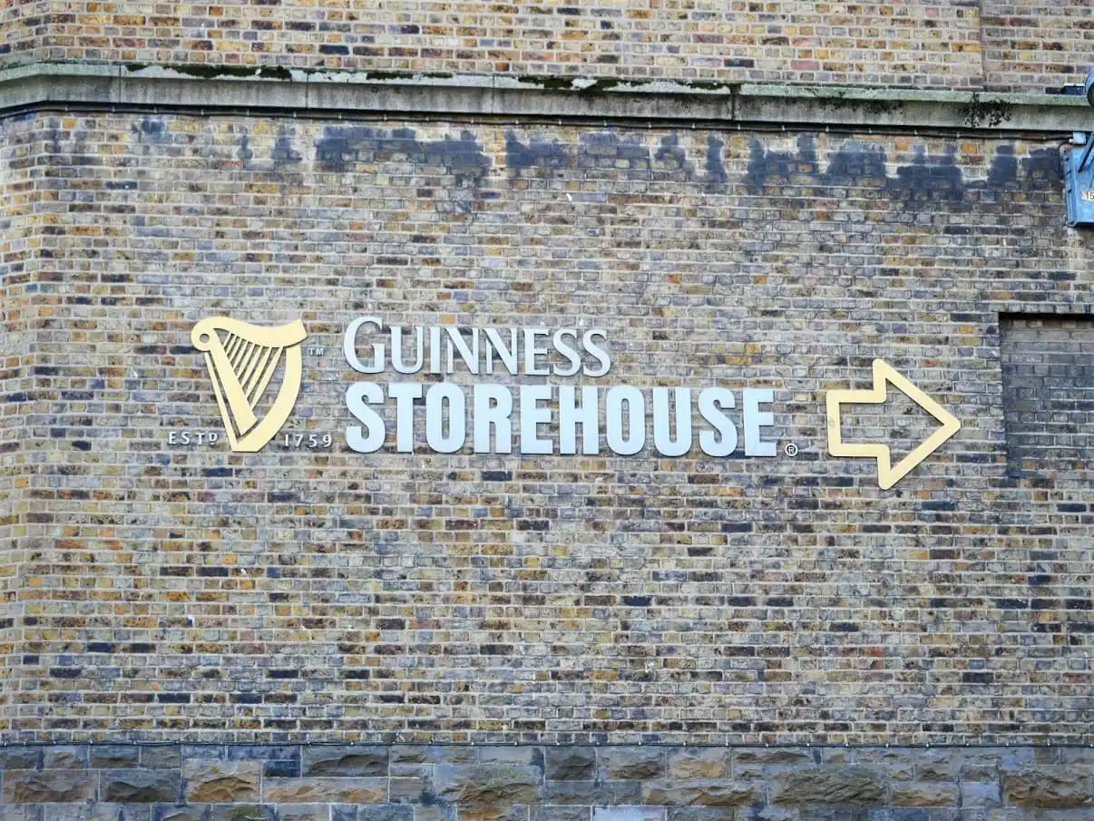 Directions to the Guinness Storehouse