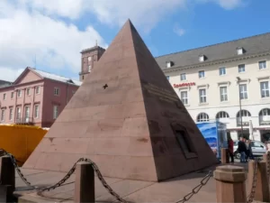 Pyramid at Market Square in Karlsruhe