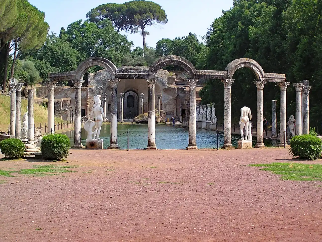 Hadrian's Villa or Villa Adriana, Tivoli, Italy