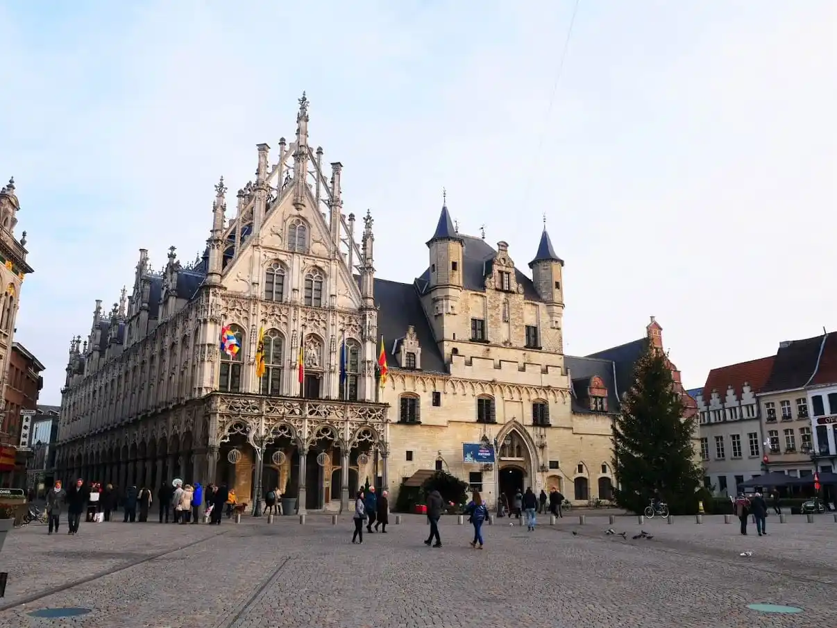 Main square in Mechelen