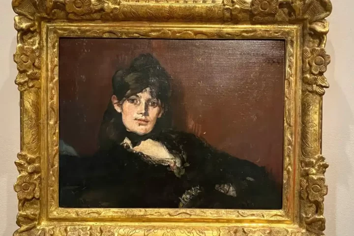Berthe Morisot painting at Musee Marmottan Monet in Paris