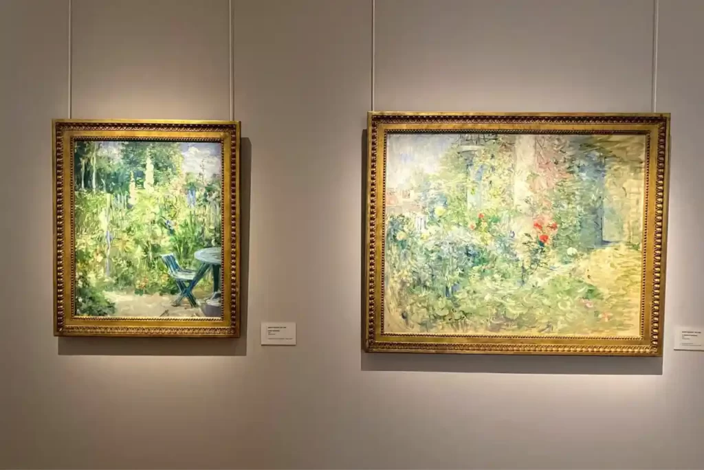 Berthe Morisot paintings at the Musee Marmottan Monet in Paris