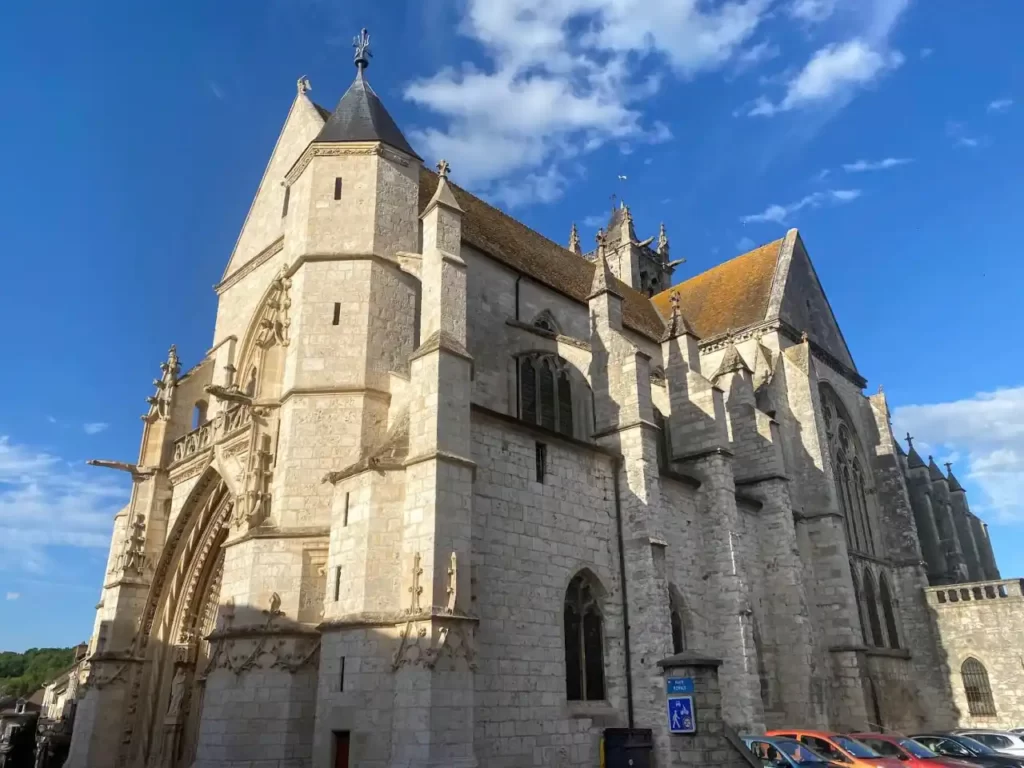 Church at Moret-sur-Long in France