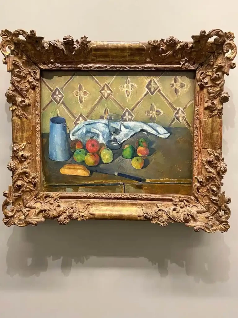 Cezanne painting at orangerie museum in Paris