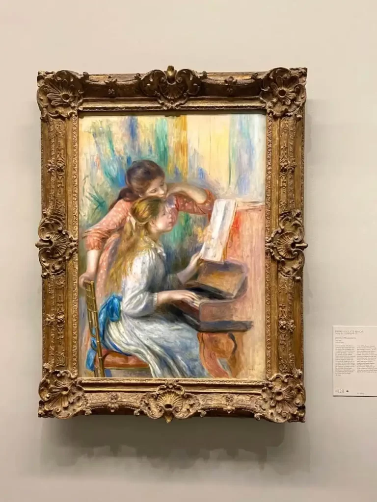 Degas painting at Orangerie museum in Paris