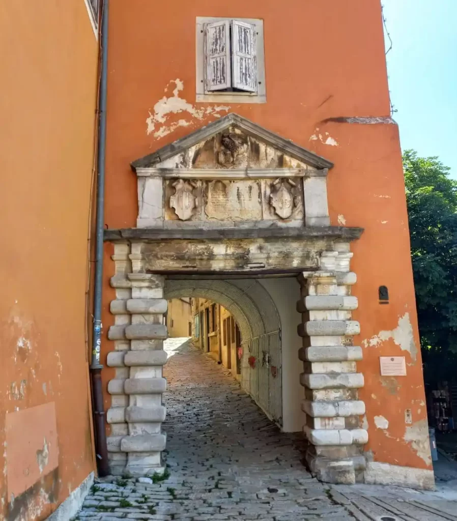 Labin Saint Florian city gate