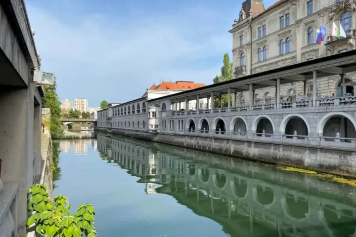 Jože Plečnik architecture in Ljubljana