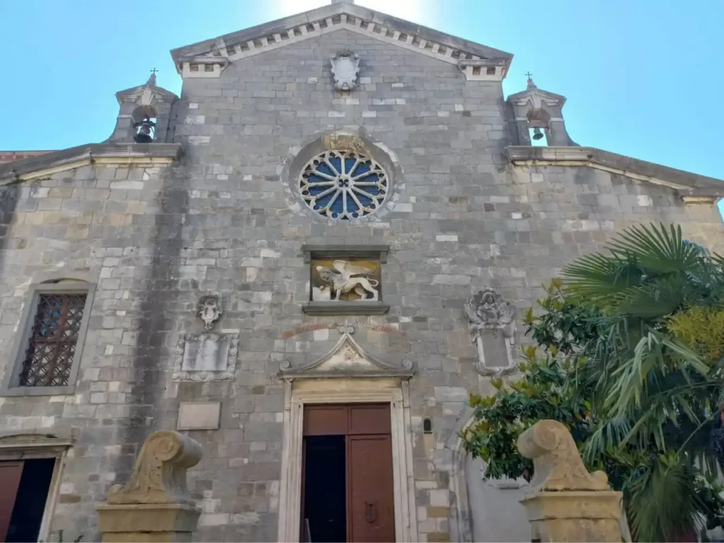 The Church of the birth of the blessed virgin Mary in Labin