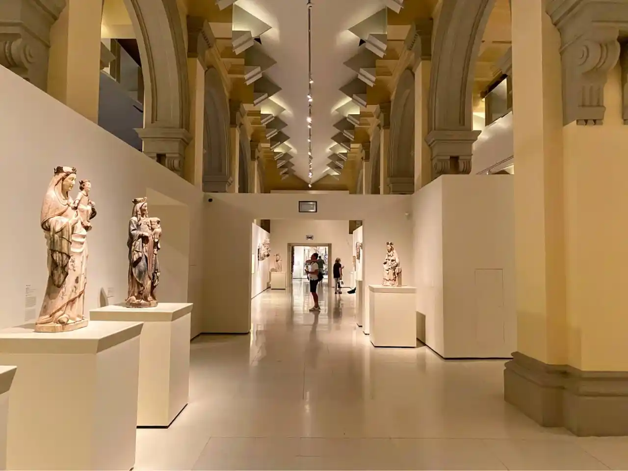 Gothic art collection at Museu Nacional d'Art de Catalunya