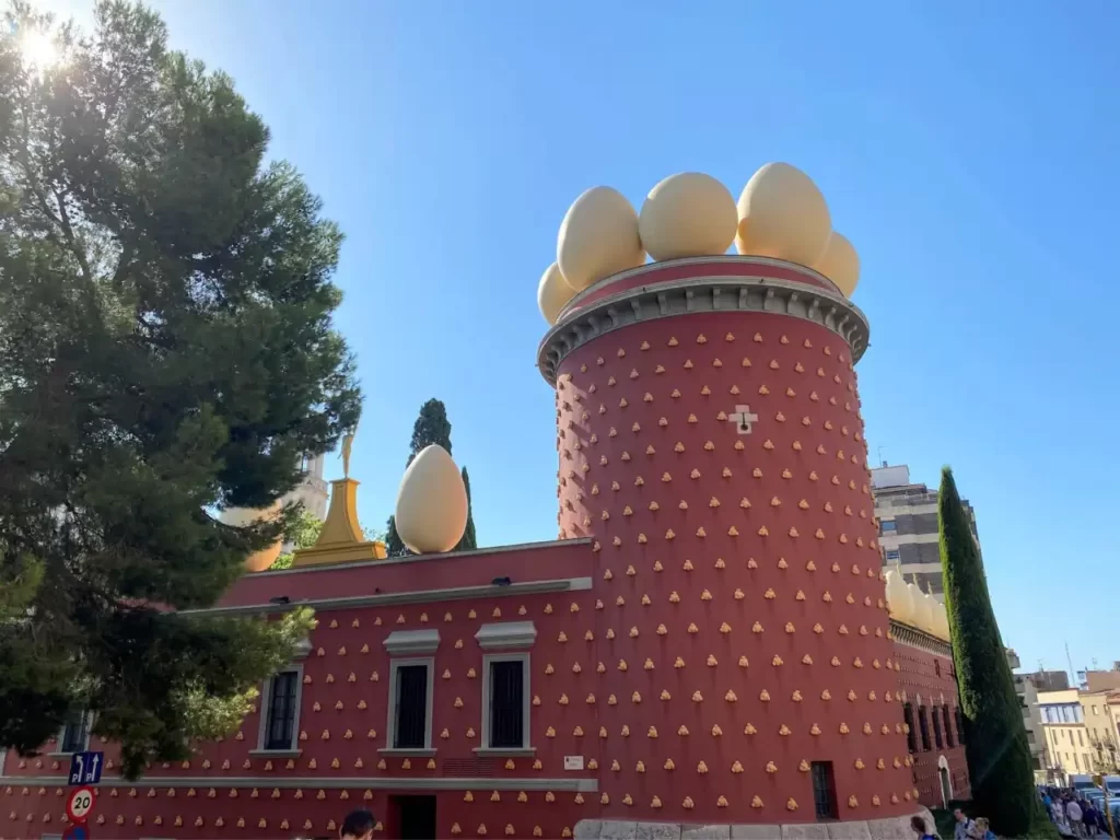 Salvador Dali museum in Figueres Barcelona