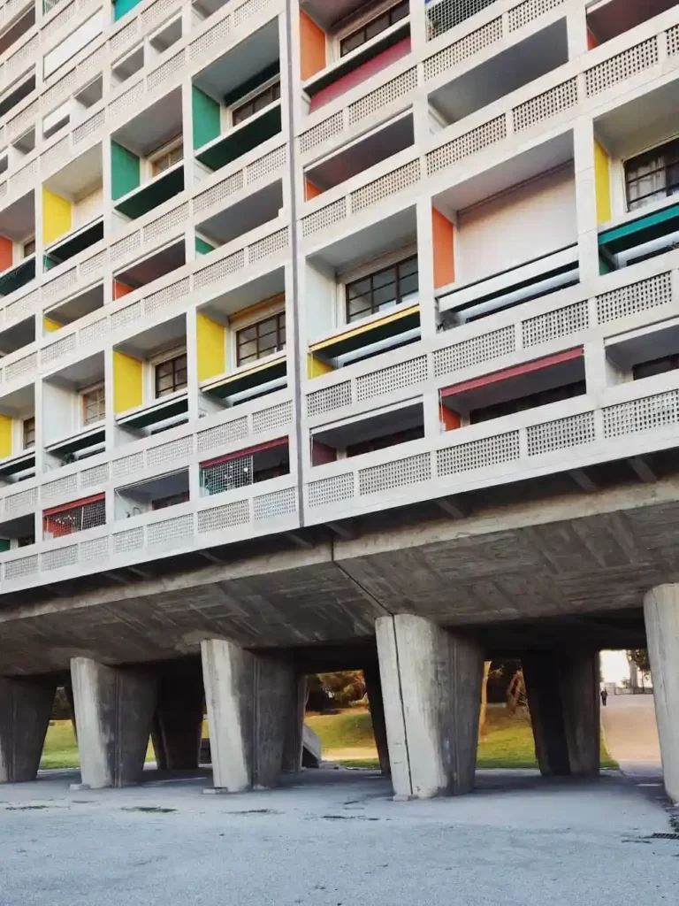 Le corbusier architecture in Marseilles