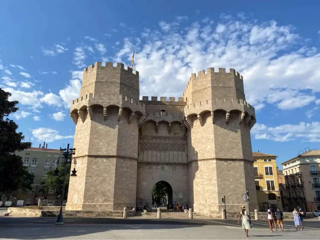 Medieval gates in Valencia