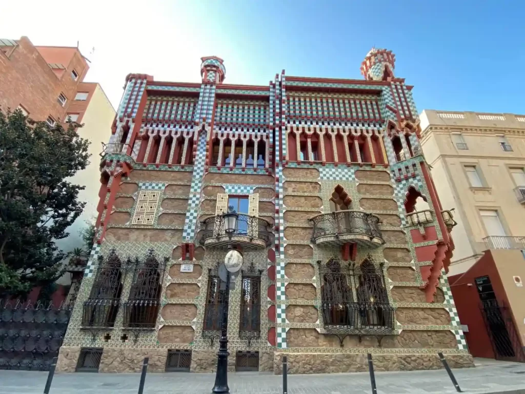 Casa Vicens by Gaudi in Barcelona