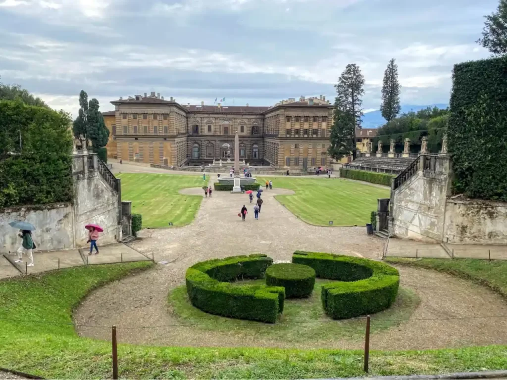 Palazzo Pitti and Boboli gardens in Florence