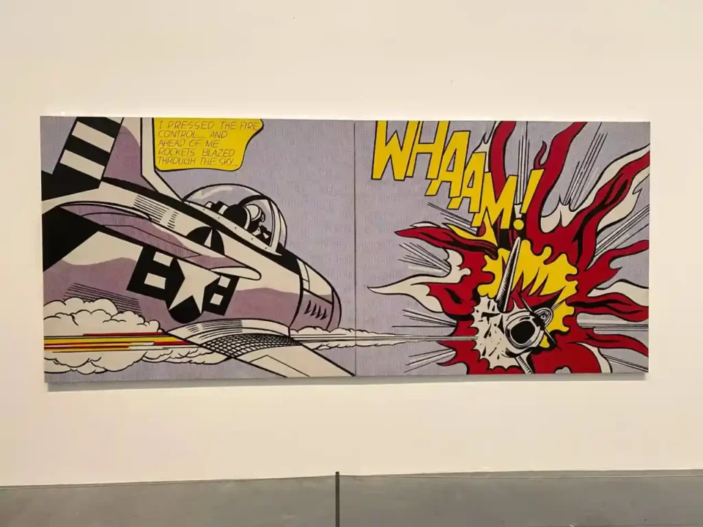 Roy Lichtenstein Whaam! at Tate Modern
