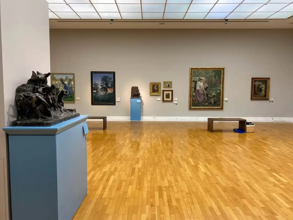 The Impressionist collection at the National Gallery of Slovenia in Ljubljana