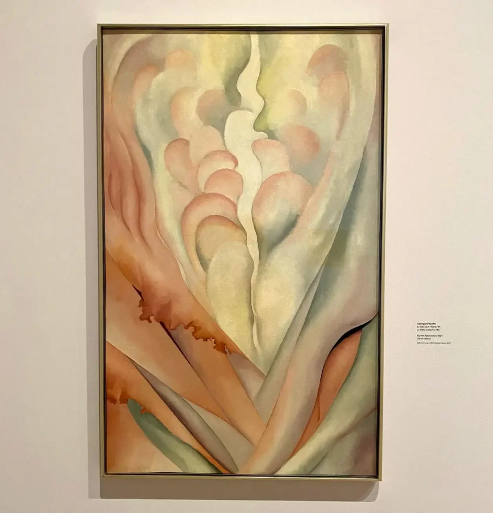 Georgia O'Keeffe painting