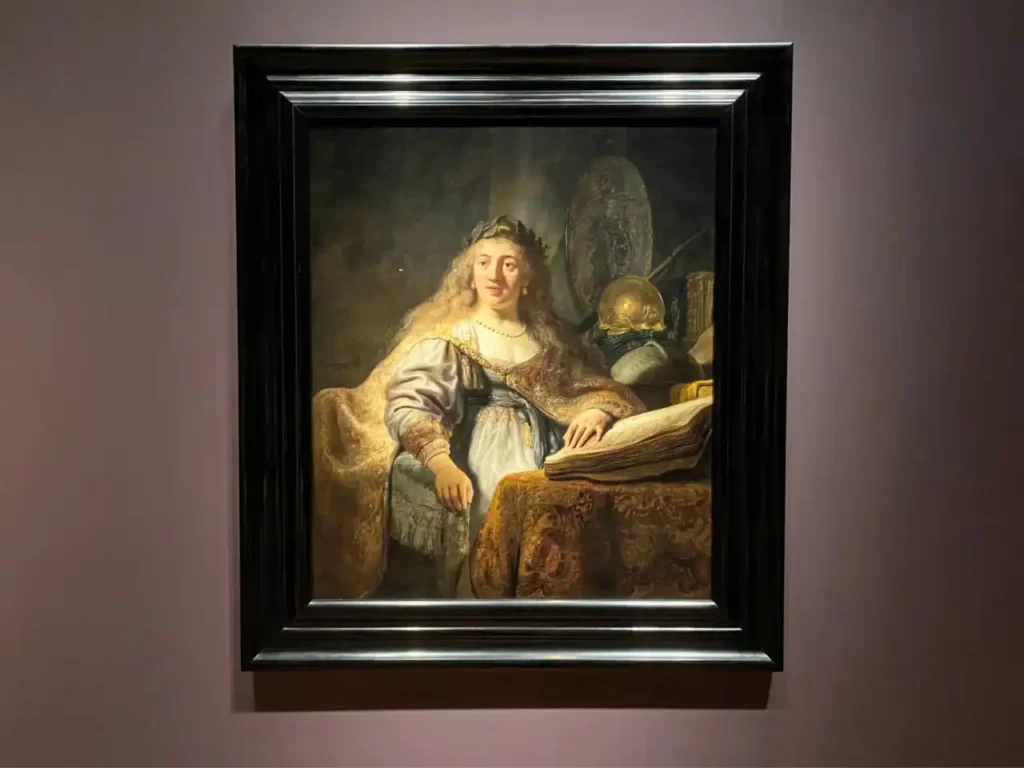 Rembrandt Saskia painting Hermitage Amsterdam