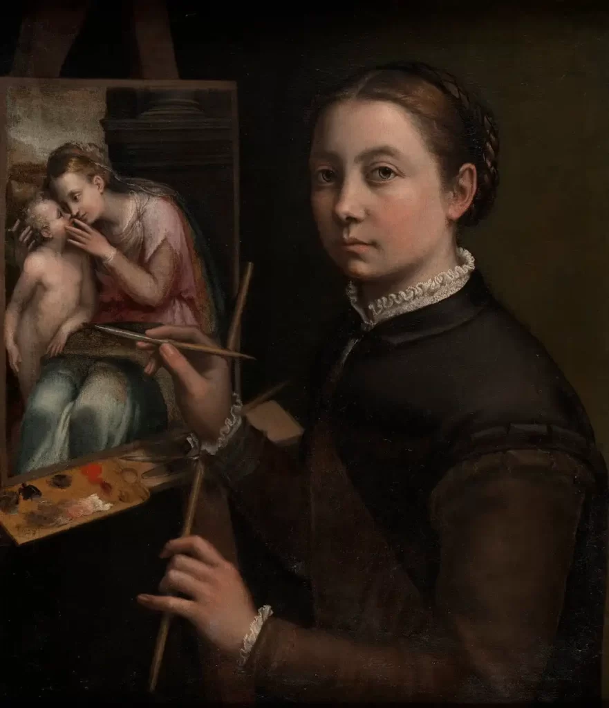 Female painter Sofonisba Anguissola