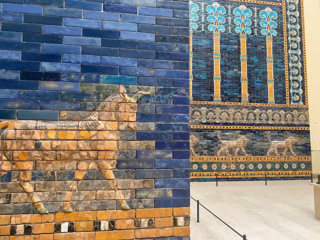 Ishtar Gate of Babylon at Pergamon Museum in Berlin