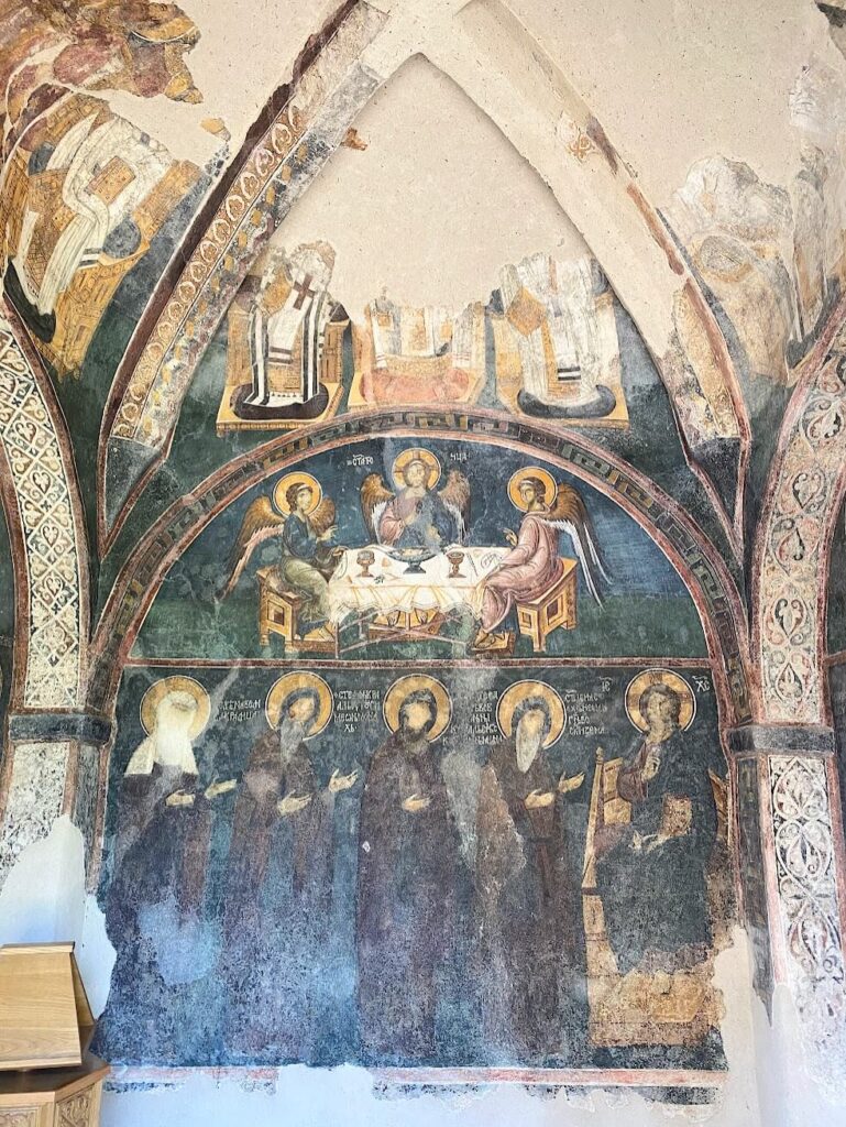 Djurdjevi Stupovi Monastery fresco