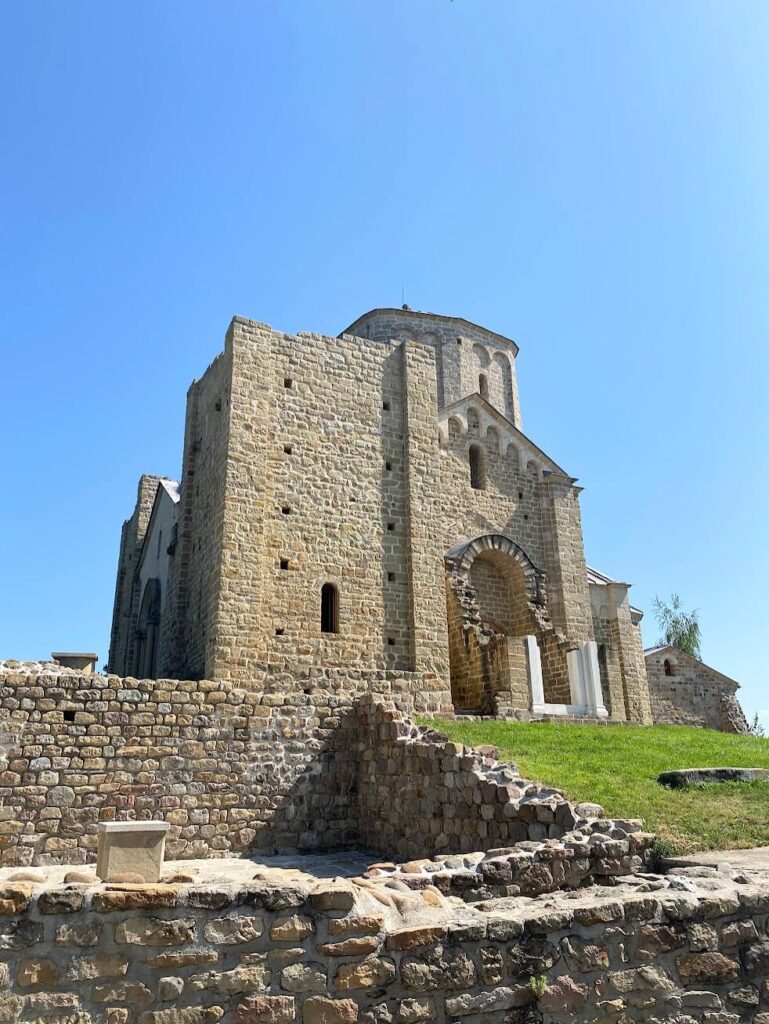 Djurdjevi Stupovi Monastery in Serbia